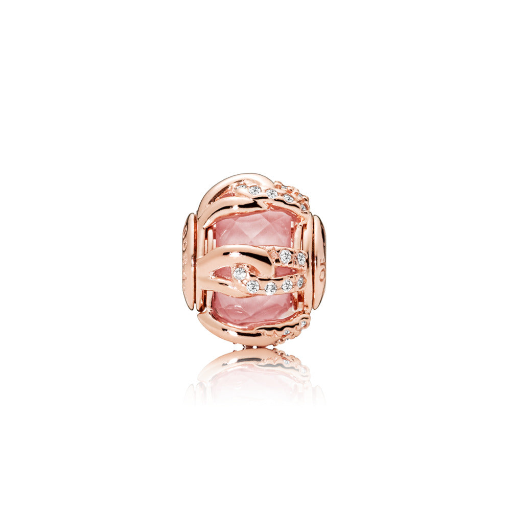 Bonds of Love, Pink Crystal &amp; Clear CZ