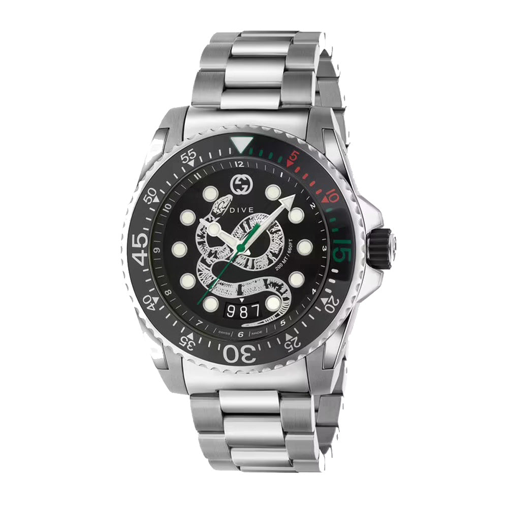 Gucci Dive 40 Quartz Watch.YA136218 .