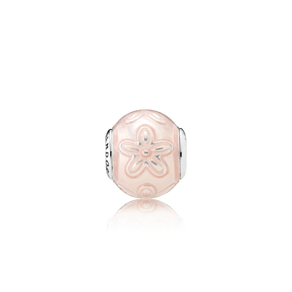 HAPPINESS, Transparent Cream Pink Enamel