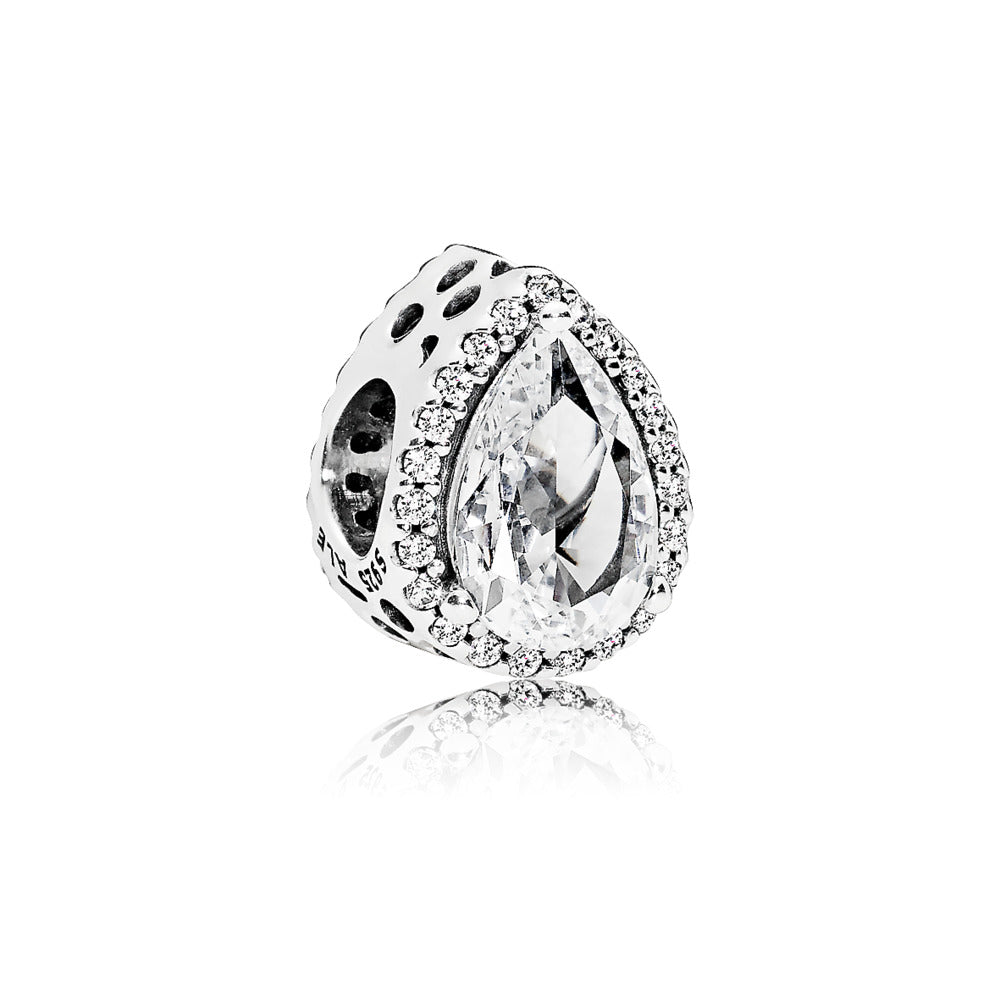 Radiant Teardrop, Clear CZ