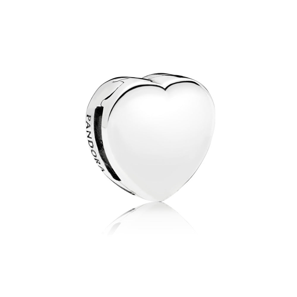 Engravable Pandora Reflexions Heart Charm