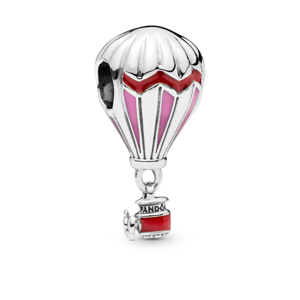 Red Hot Air Balloon Travel Charm