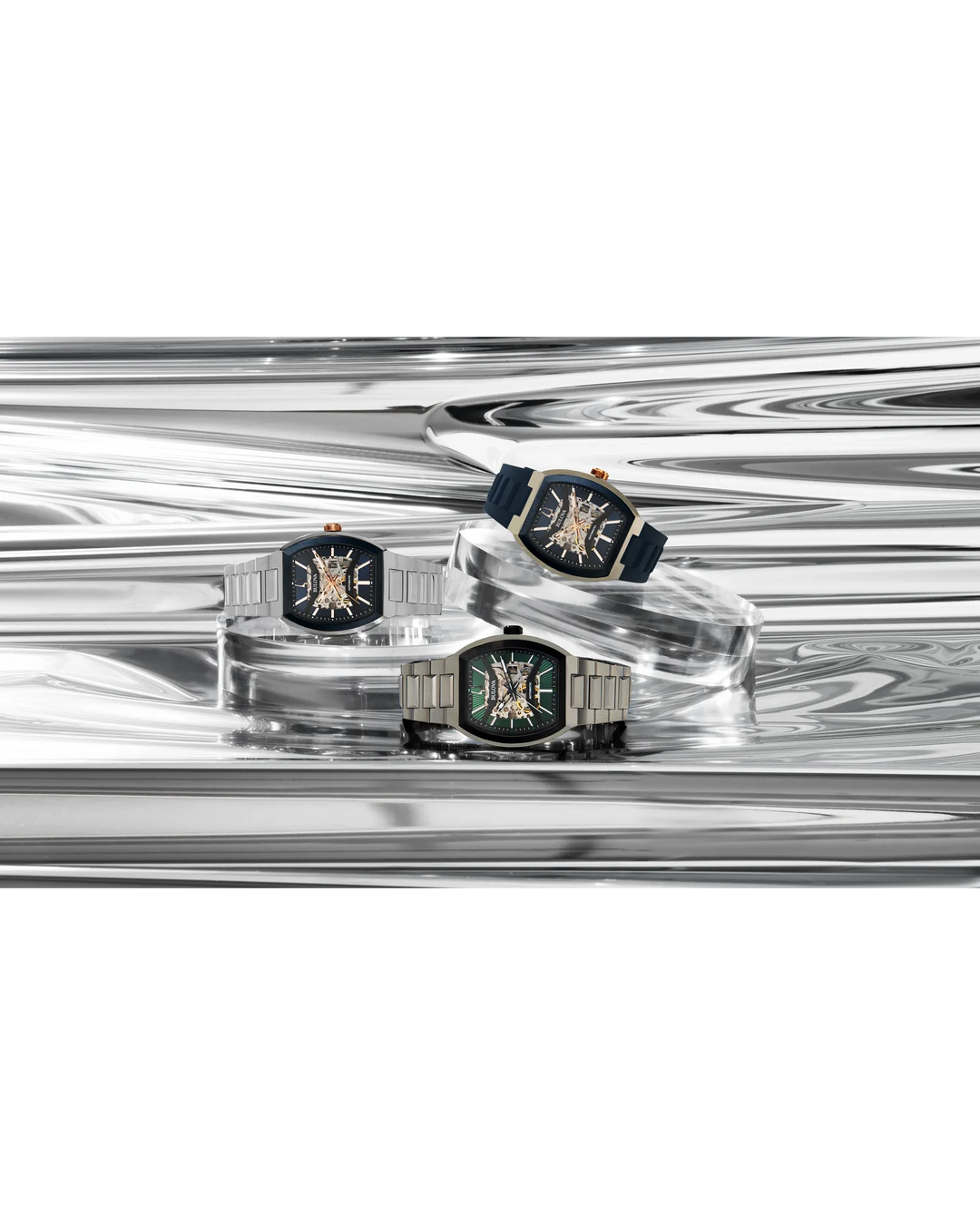 Bulova Maquina 40mm Automatic Watch. 98A318