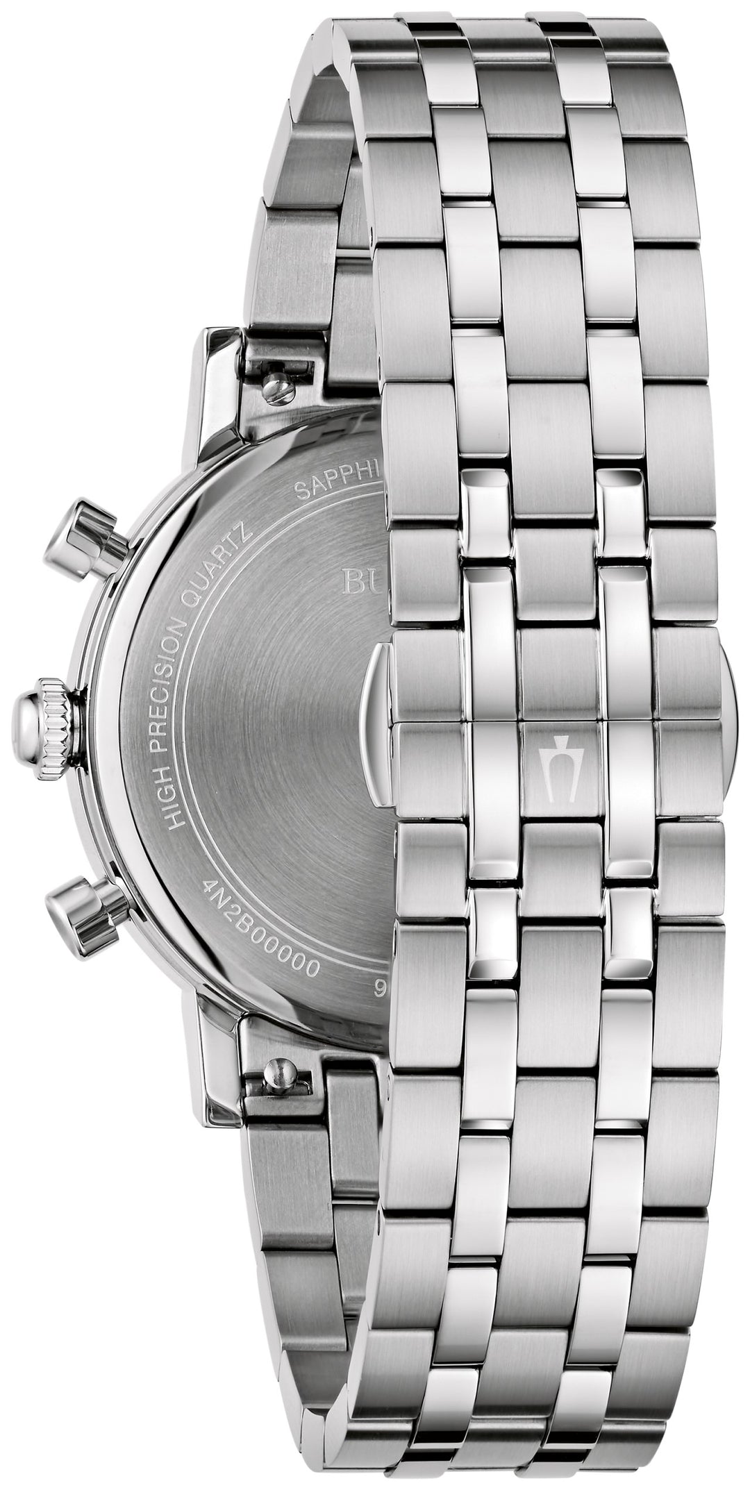 Bulova Classic 39mm Chronograph Quartz Watch. 96B458