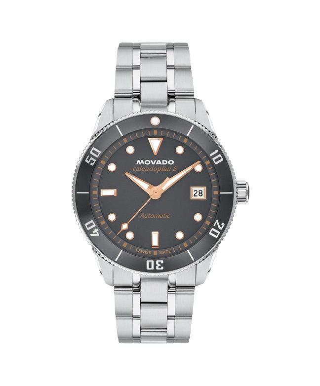 Movado Heritage Series Calendoplan S 40mm Automatic Watch. 3650228
