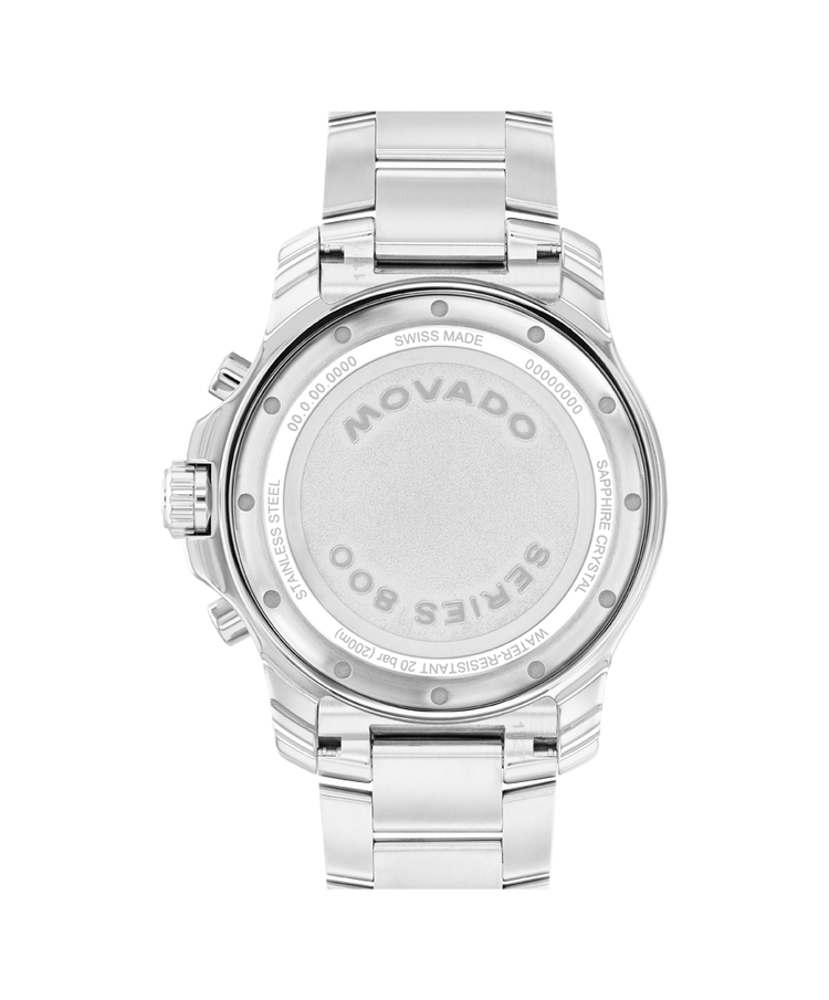 Movado Series 800 42mm Chronograph Swiss Quartz Watch. 2600195