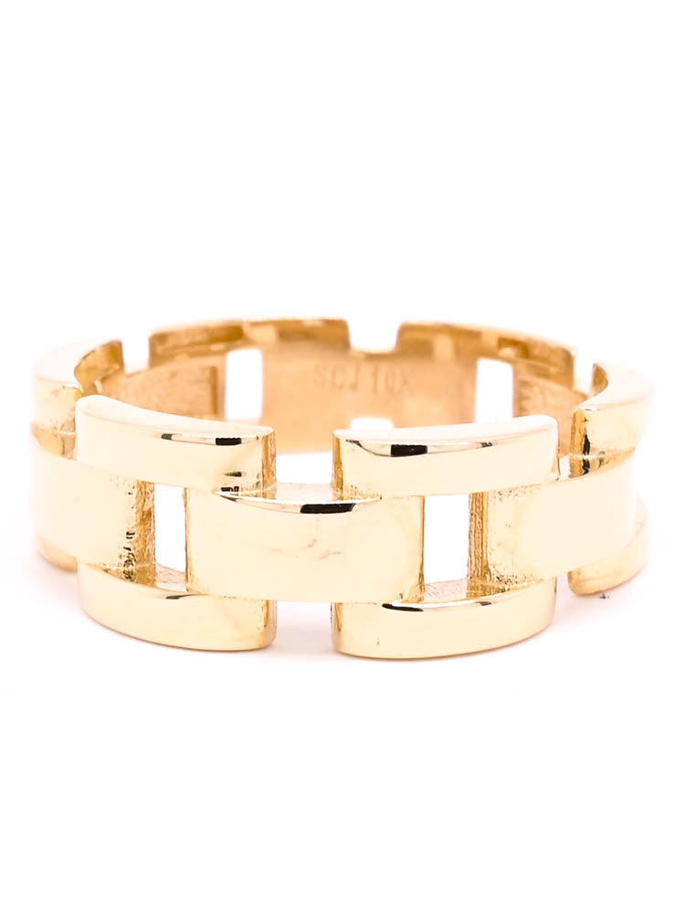 10KT Yellow Gold Ring.