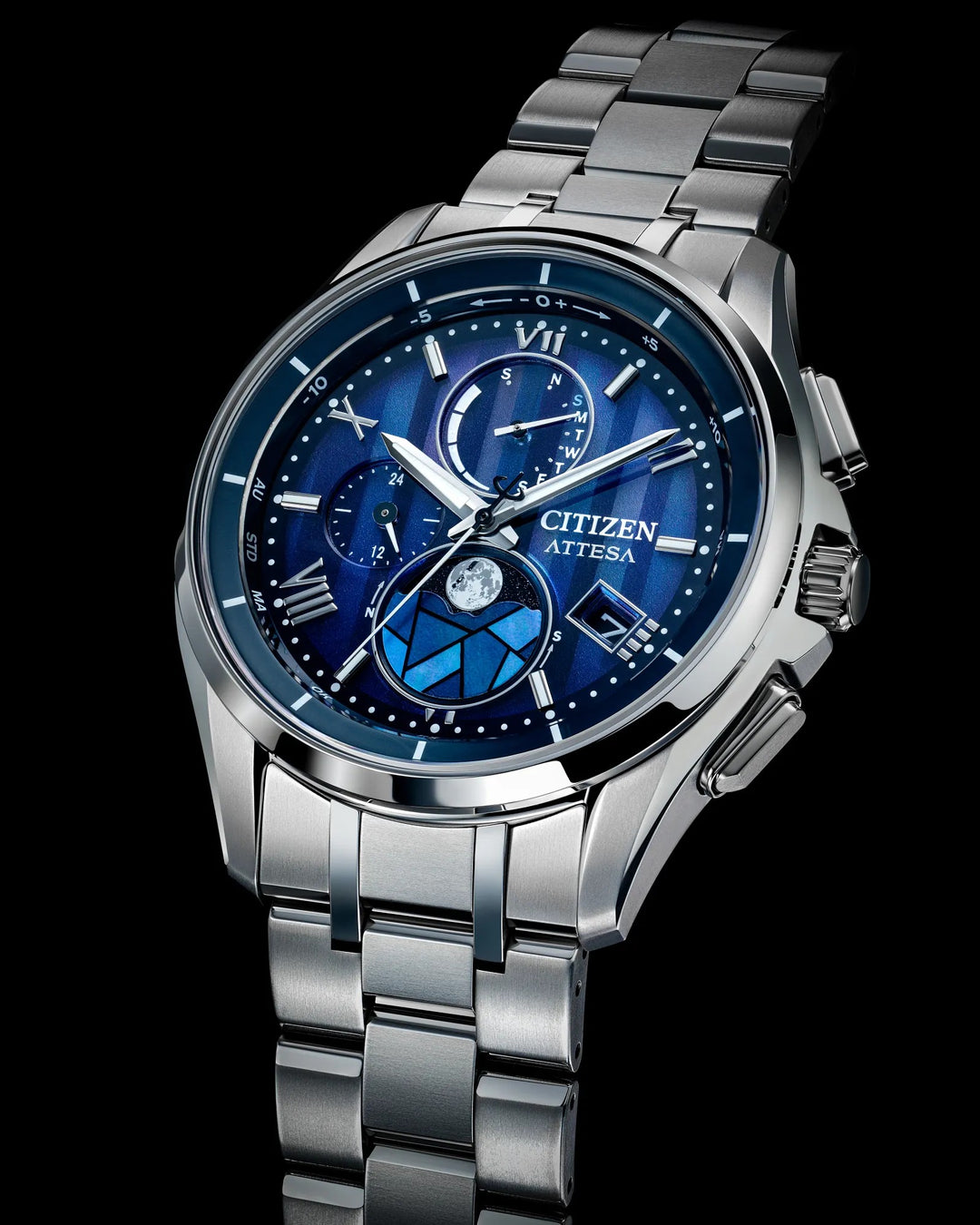 Citizen ATTESA Limited Edition 41.5mm Eco-Drive Watch. BY1000-51L