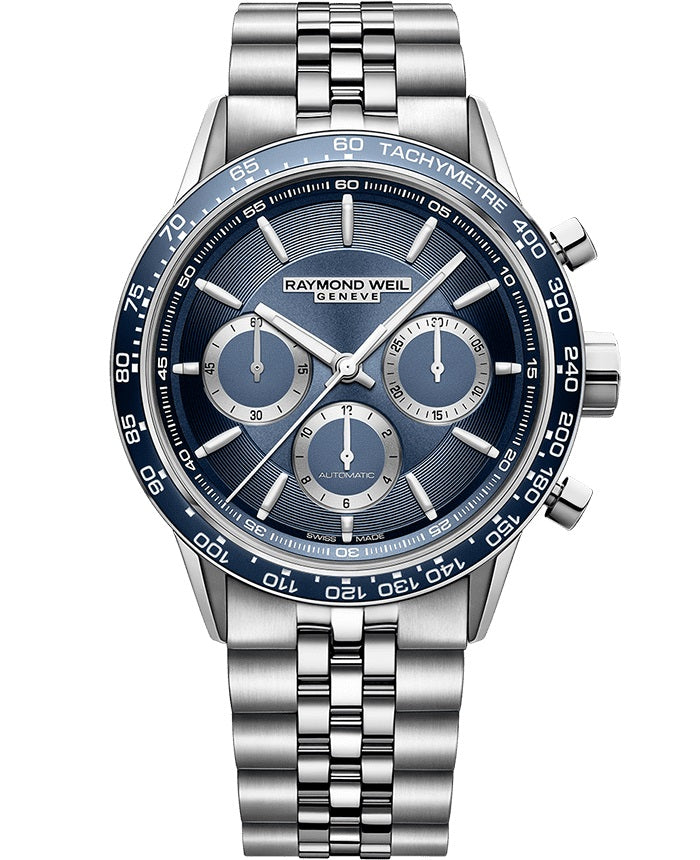 Raymond Weil Freelancer 43.5mm Chronograph Automatic Watch. 

Refere