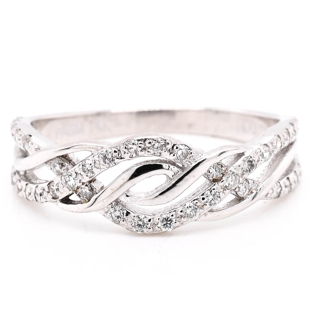 graziella 14KT White Gold 0.33CTW Diamond Ring
