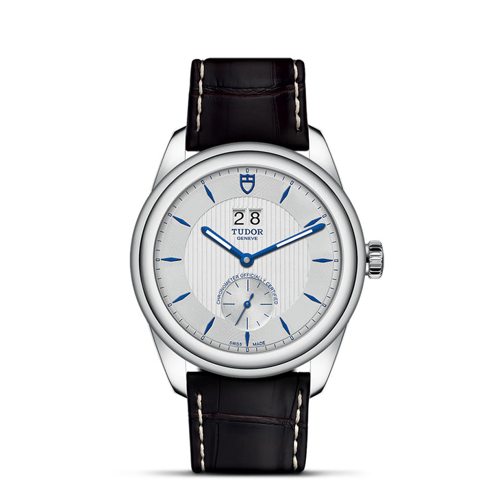 Tudor Glamour Double Date Watch - M57100-0016 - 42mm steel case