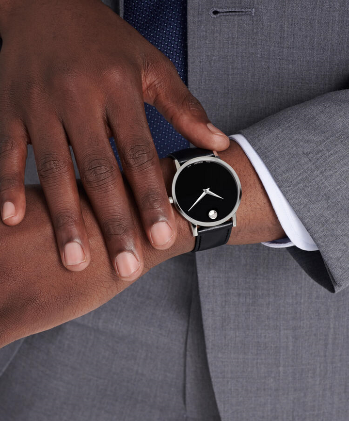 Movado Museum Classic 40mm Swiss Quartz Watch.0607269.