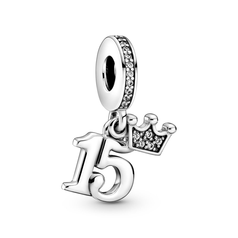 15th Birthday Dangle Charm