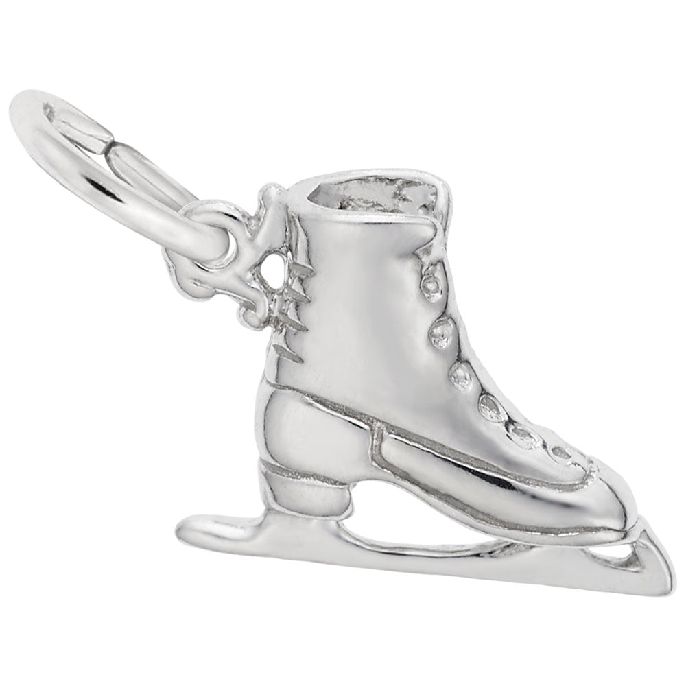 Rembrandt Sterling Silver Ice Skater Charm.