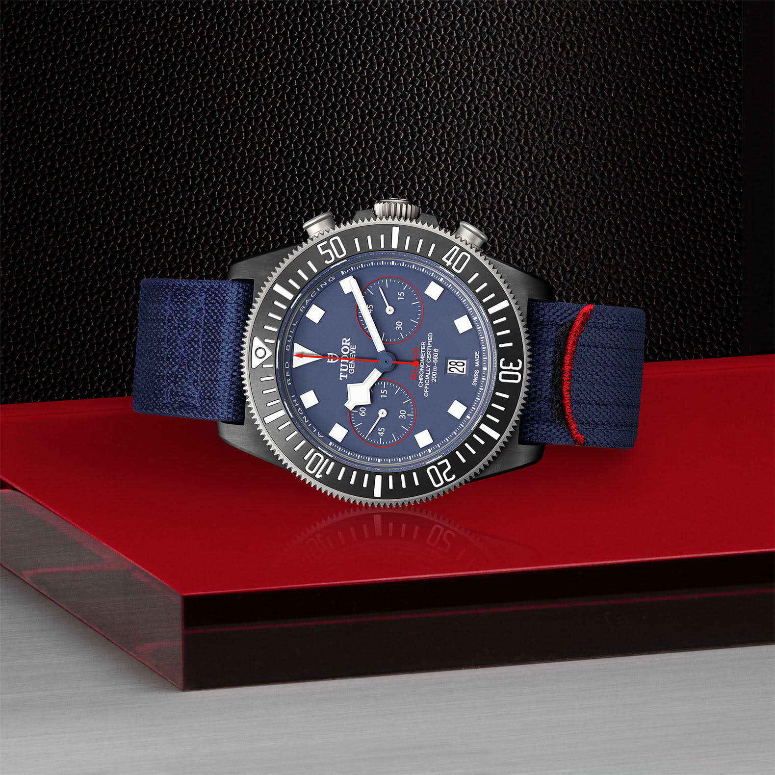 Tudor Pelagos FXD Watch M25807KN 0001 Titanium bezel black carbon insert Graziella Fine Jewellery