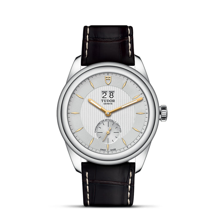 Tudor Glamour Double Date Watch - M57100-0017 - 42mm steel case