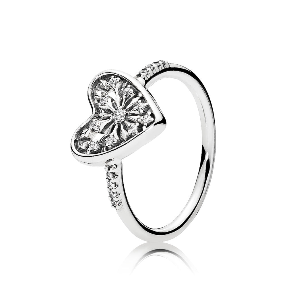 graziella Heart of Winter Clear CZ