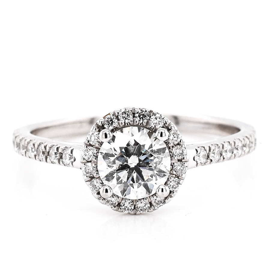 Graziella Originals Diamond Engagement Ring. 1.00CTW SI2 - E Center Diamond.