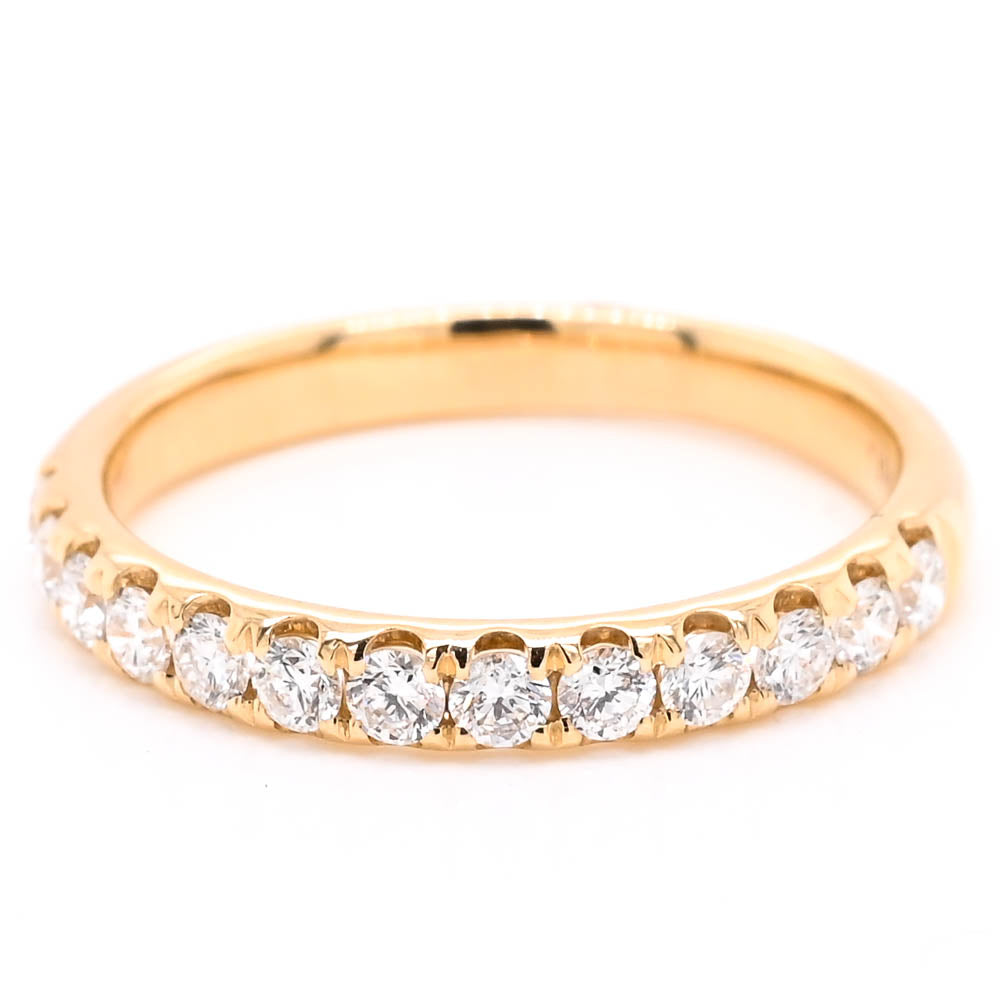 graziella 14KT Yellow Gold 0.43CTW diamond Wedding Band