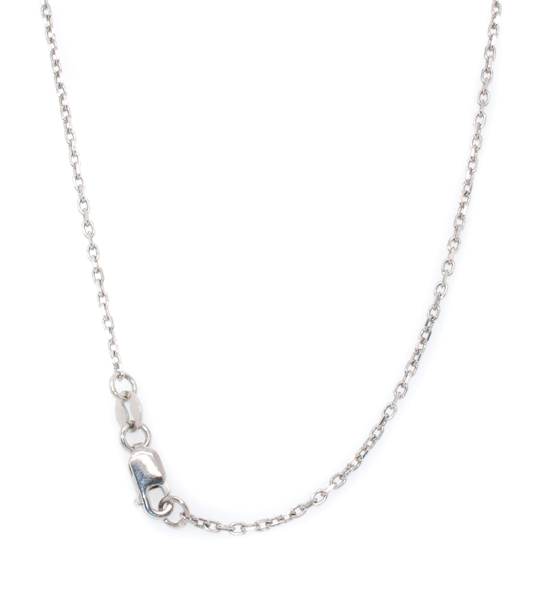 14KT White Gold 18" 1.5MM Rolo