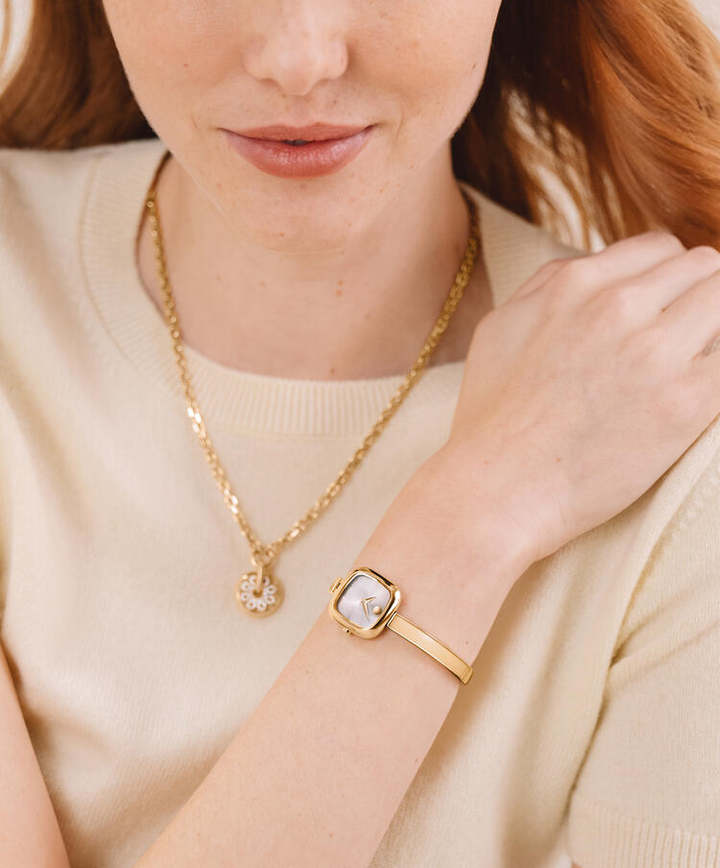 Movado Museum Bangle 21.5mm Swiss Quartz Watch. 0608058