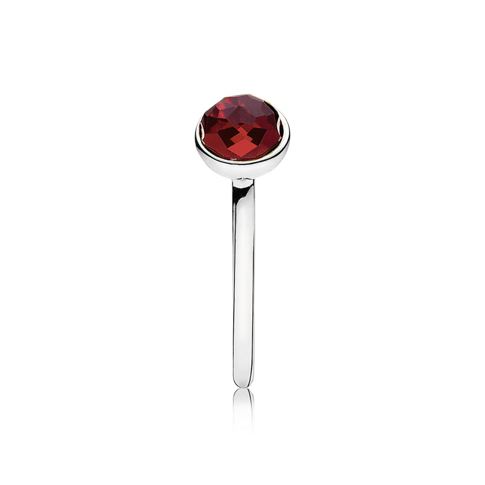 July Droplet, Synthetic Ruby
