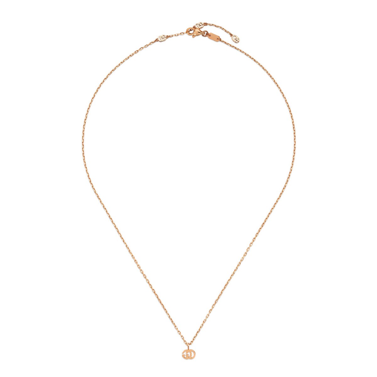graziella Gucci GG Running 18k necklace