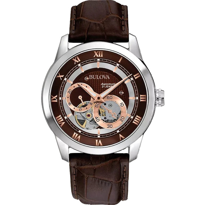 Bulova Sutton 42MM 4-Hand Automatic Watch. 96A120