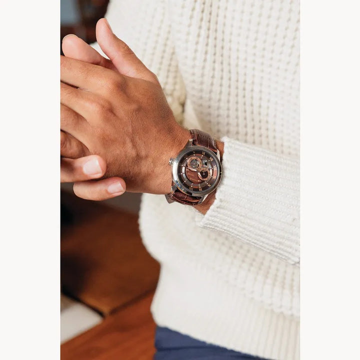 Bulova Sutton 42MM 4-Hand Automatic Watch. 96A120