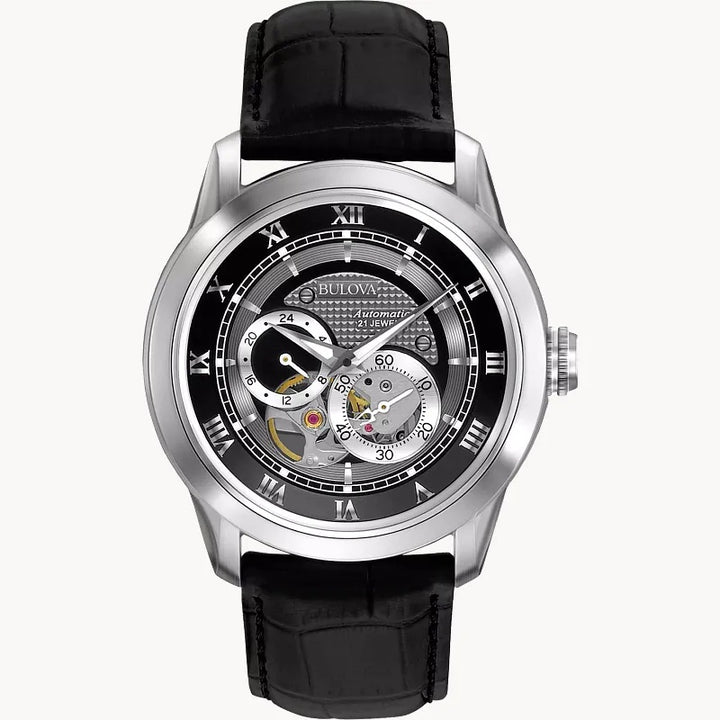 Bulova Sutton 42mm Automatic Watch. 96A135