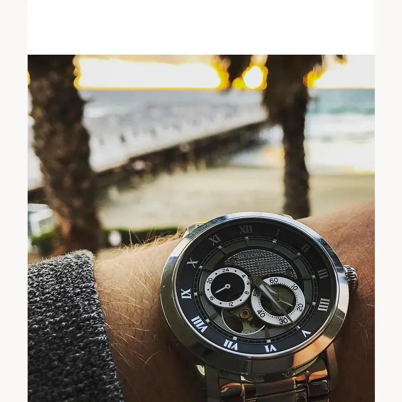 Bulova Sutton 42mm Automatic Watch. 96A135