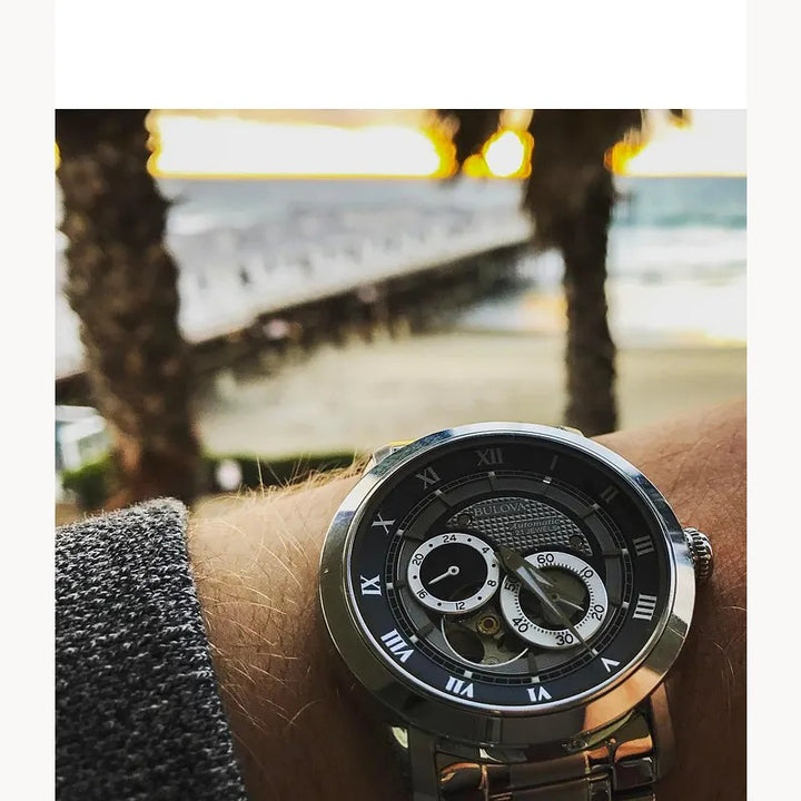 Bulova Sutton 42mm Automatic Watch. 96A135