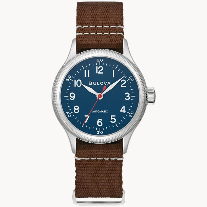 Bulova A-11 Hack Watch 37mm Automatic Watch 