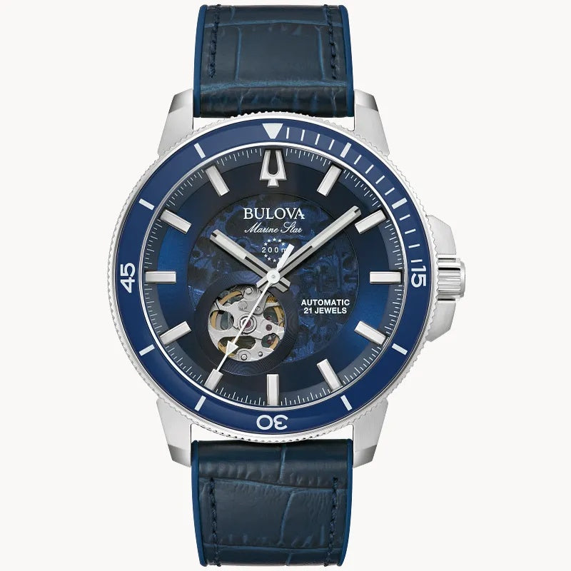 Bulova Marine Star 45mm Automatic Watch 