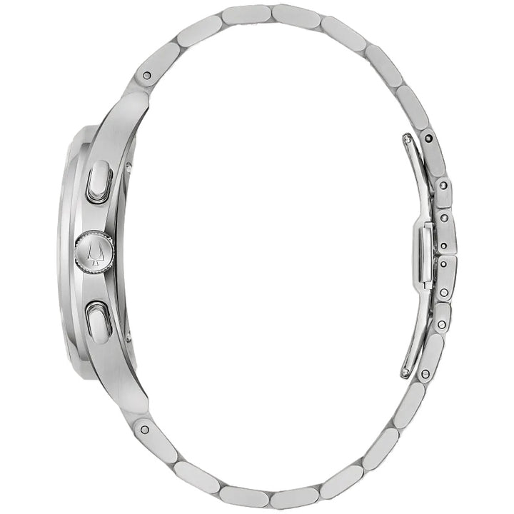 Bulova Curve 44mm Automatic Chronograph Watch. 96A297.