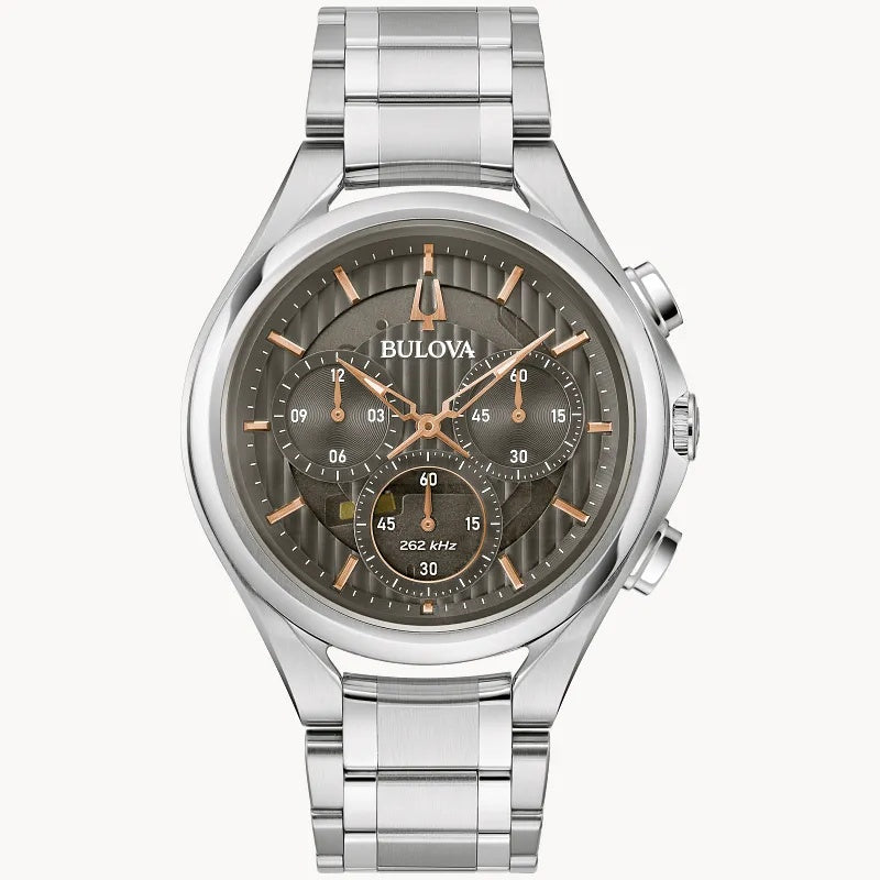 Bulova CURV 44mm High Performance Quartz Watch 
