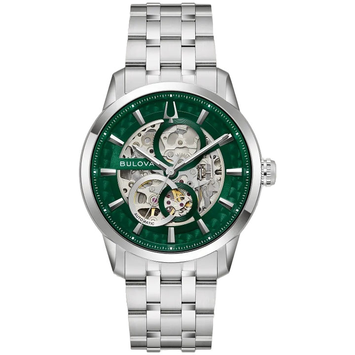 Bulova Sutton 40mm Automatic Watch 96A329