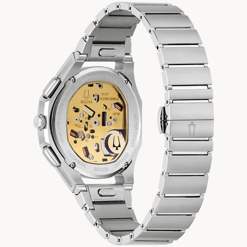 Bulova CURV 41.5mm High Performance Quartz Watch 
