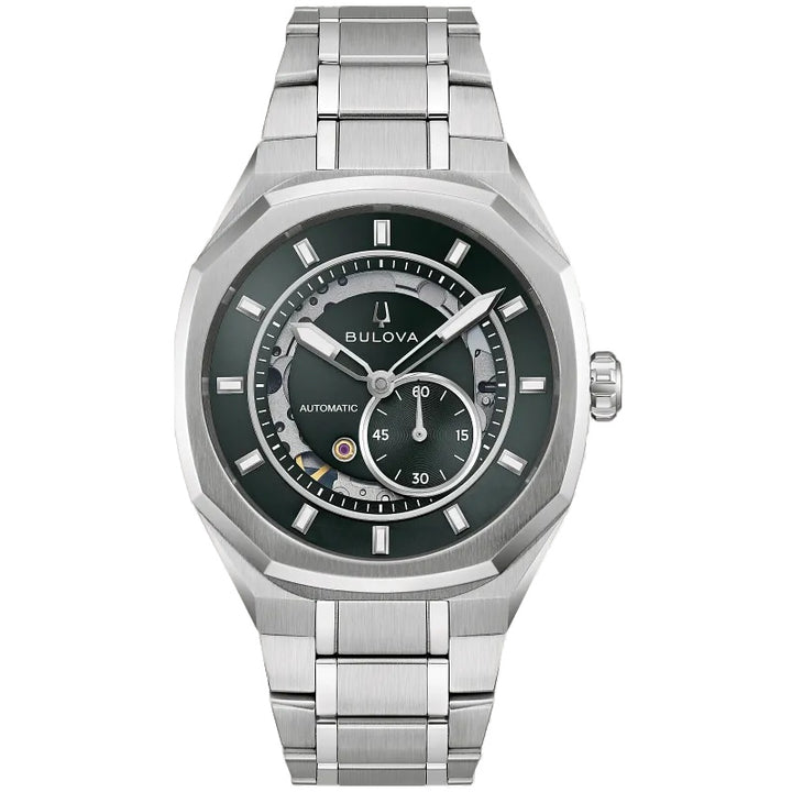 Bulova Surveyor 40.5mm Automatic Watch 96A346