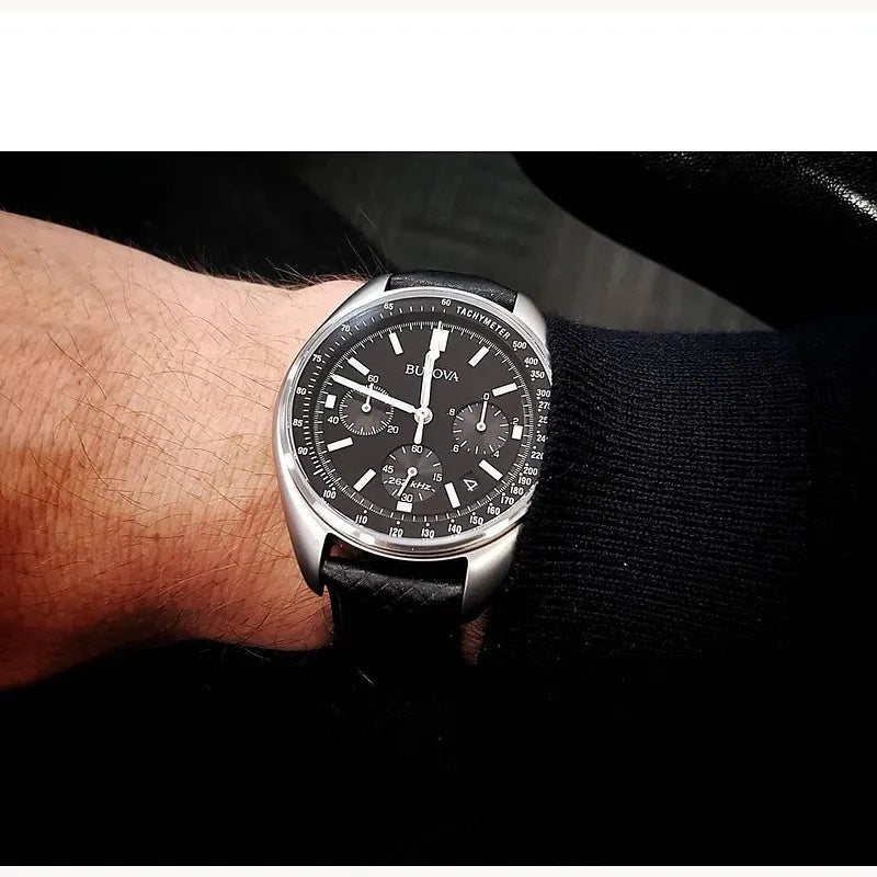 Bulova Lunar Pilot 45MM Quartz Watch. 96B251.