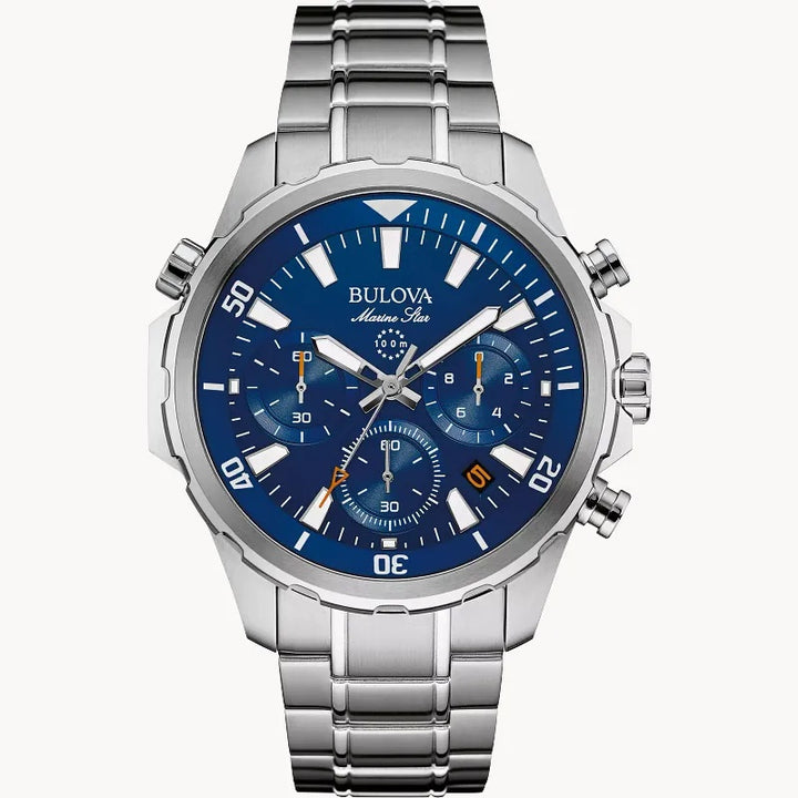 Bulova Marine Star 43MM Quartz Divers Watch. 96B256