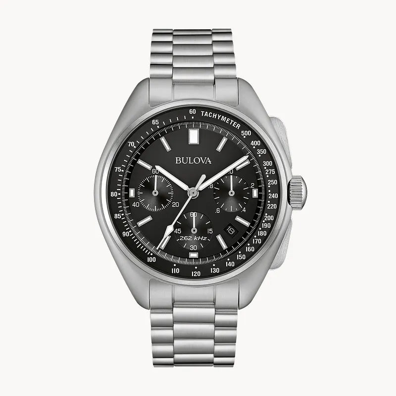 Bulova Lunar Pilot 6-Hand Chronograph Quartz Watch. 96B258