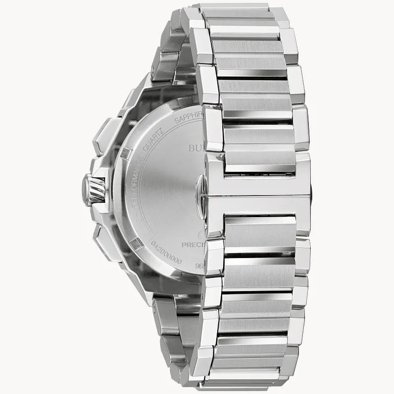 Bulova Precisionist Chronograph 44.5MM High Performance Quartz Watch. 96B349