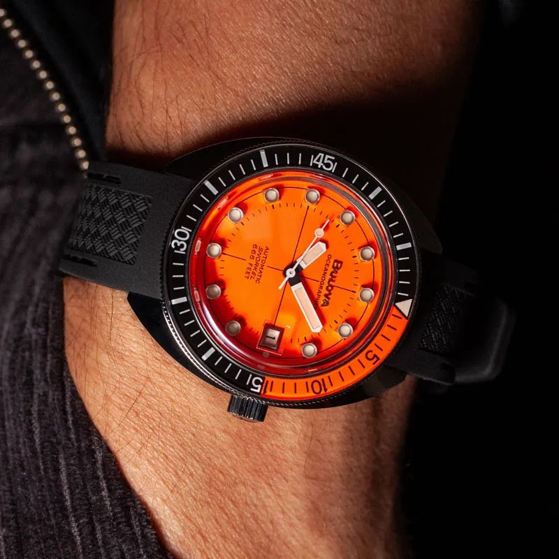 Bulova Devil Diver 41MM Automatic Watch. 96B350