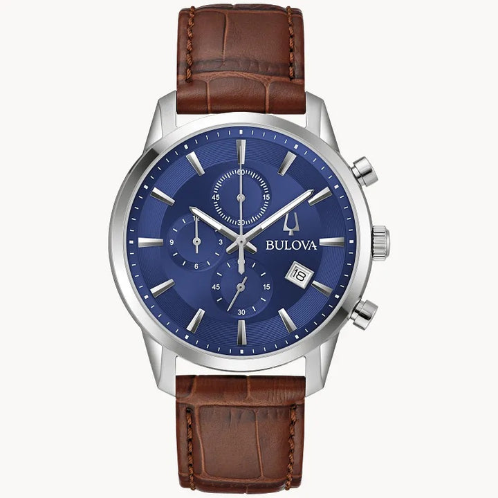 Bulova Sutton 41mm Quartz Watch. 96B402