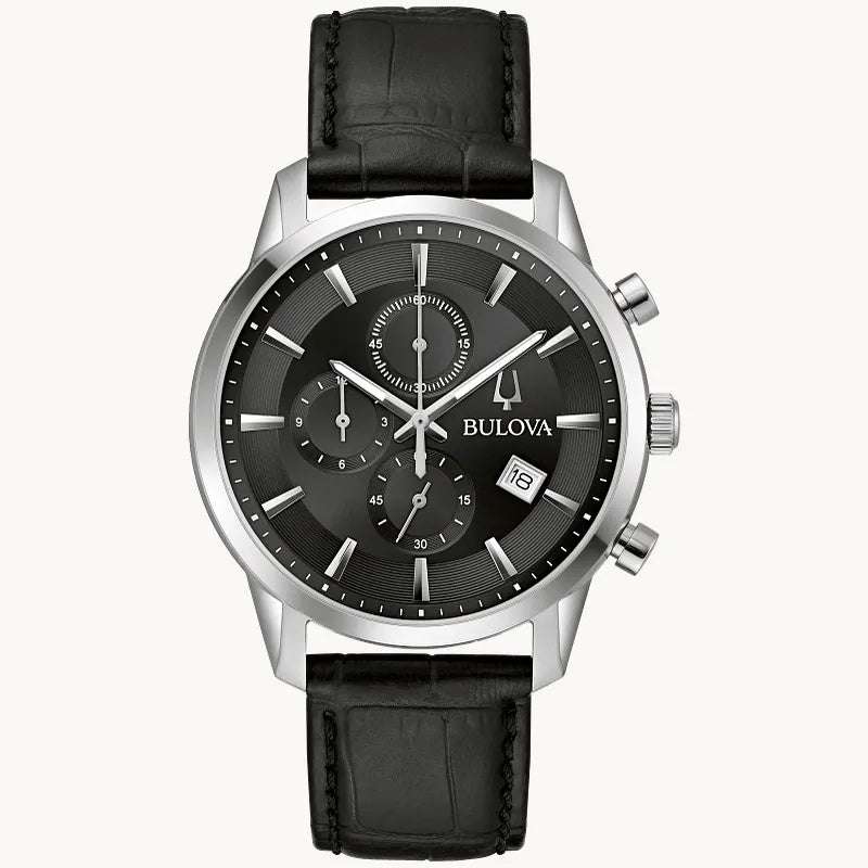 Bulova Sutton 41mm Chronograph Quartz Watch. 96B403