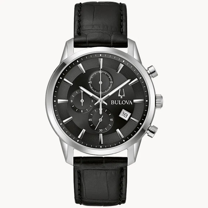 Bulova Sutton 41mm Chronograph Quartz Watch. 96B403