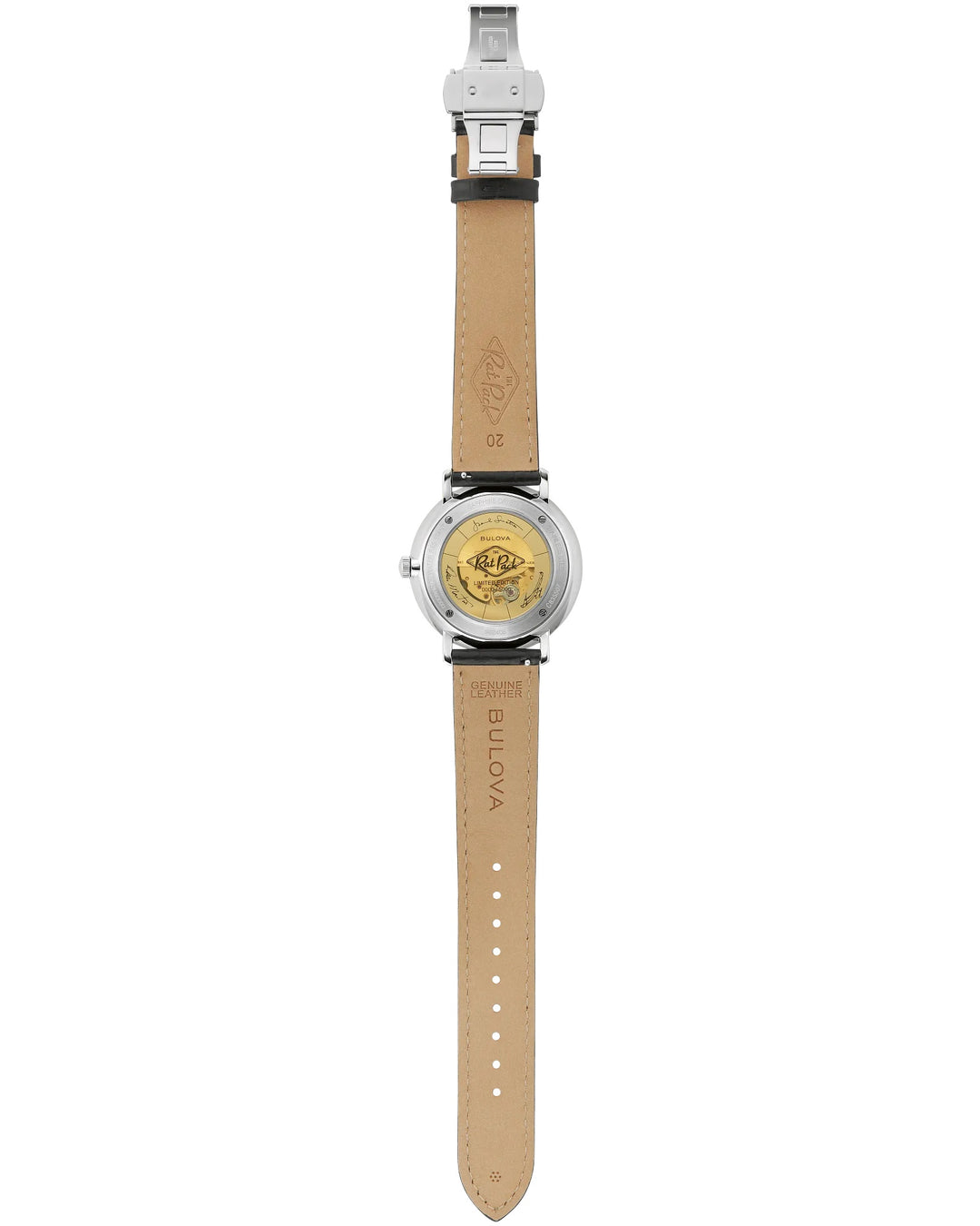 Bulova Rat Pack 40mm Automatic Watch 