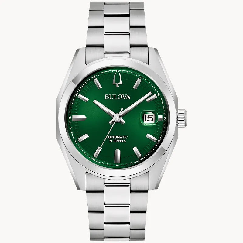 Bulova Surveyor 39mm Automatic Watch. 96B429.