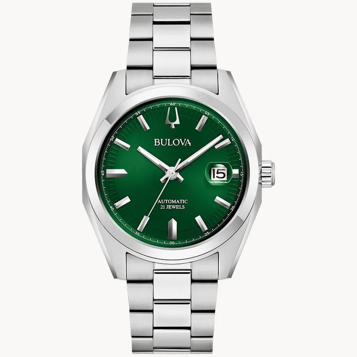 Bulova Surveyor 39mm Automatic Watch. 96B429.